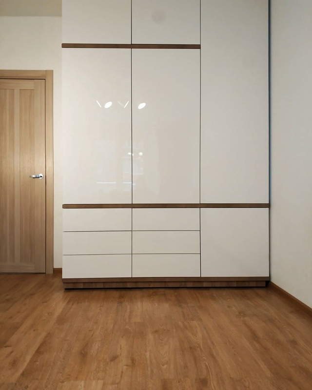 Распашные шкафы-Шкаф с распашными дверями на заказ «Модель 43»-фото2